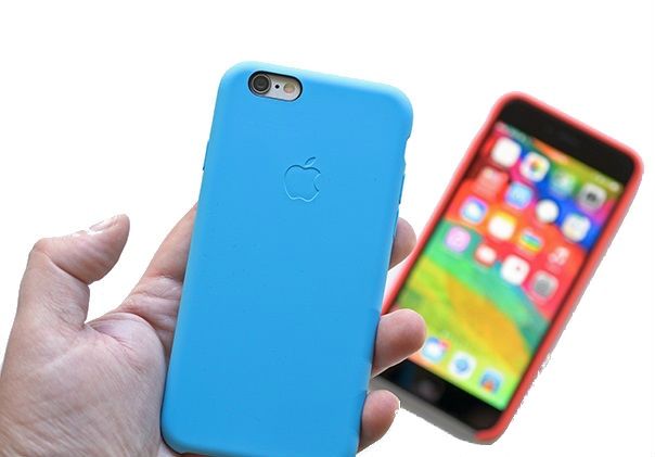 Защитный чехол бампер Apple Silicone Case