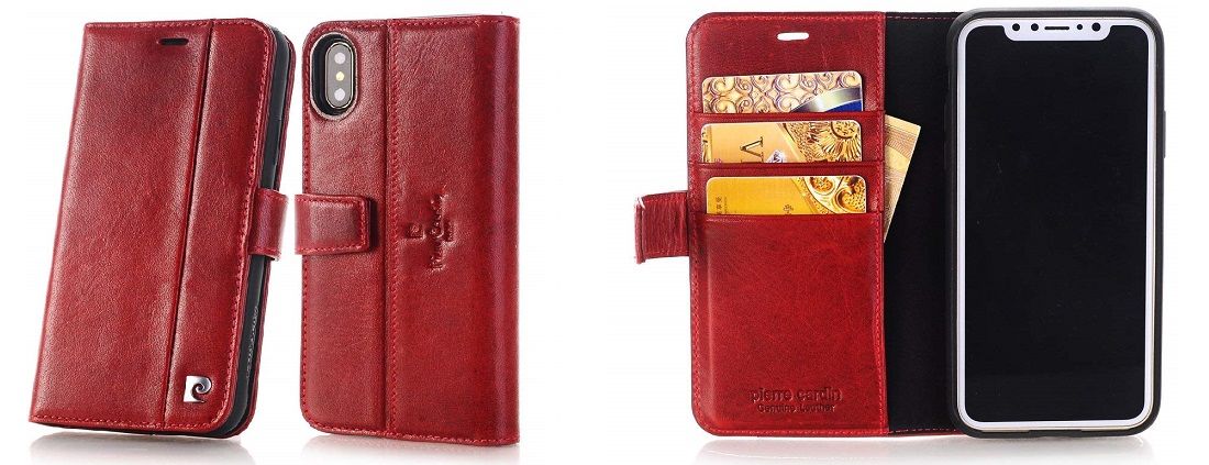 Защитный чехол бампер Pierre Cardin Wallet Case 