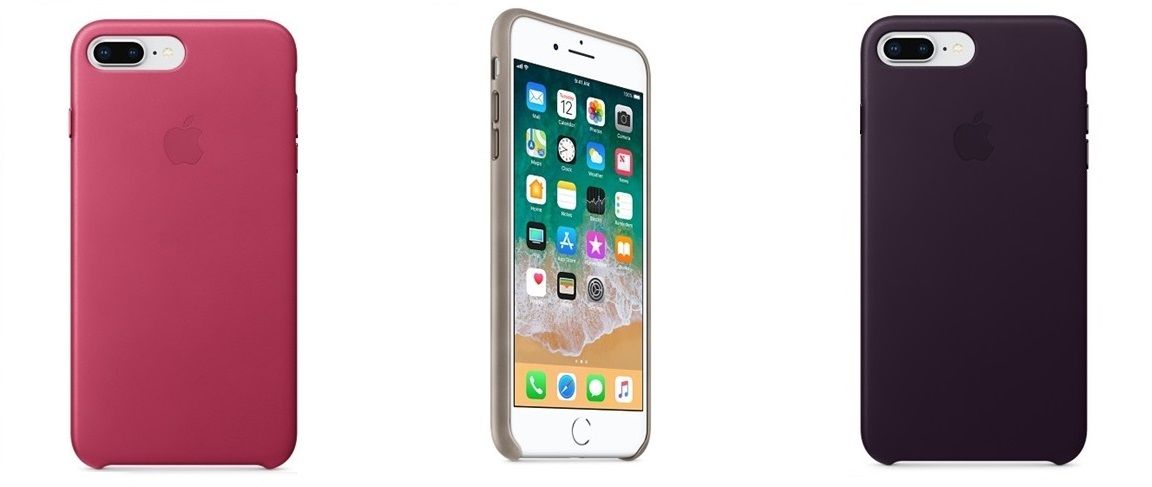 Защитный чехол бампер Apple Leather Case Защитный чехол бампер Apple Leather Case