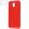 Чехол бампер для Samsung Galaxy J3 2017 Anomaly Glitter Red (Красный)