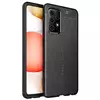 Чехол бампер для Xiaomi Redmi 9T Anomaly Leather Fit Black (Черный)