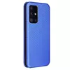 Чехол книжка для Samsung Galaxy A52 Anomaly Carbon Book Blue (Синий)