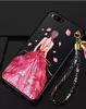 Чехол бампер для Meizu Pro 7 Anomaly Barbi Boom Black Girl in Pink Dress (Черный Девушка в Розовом)