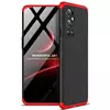 Чехол бампер для OnePlus 9 Pro GKK Dual Armor Black/Red (Черный/Красный)