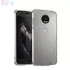 Чехол бампер для Motorola Moto E5 Play Anomaly Carbon Silver (Серебристый)