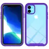 Чехол бампер для iPhone 11 Anomaly Hybrid 360 Purple&Black (Фиолетовый&Черный)