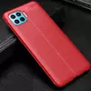 Чехол бампер для Oppo Reno 4 Lite Anomaly Leather Fit Red (Красный) Чехол бампер для Oppo Reno 4 Lite Anomaly Leather Fit Red (Красный)