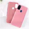 Чехол бампер для Samsung Galaxy M31 Anomaly Silicone Sand Pink (Песочный Розовый)