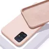 Чехол бампер для Samsung Galaxy A71 Anomaly Silicone Sand Pink (Песочный Розовый)