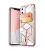 Чехол бампер для iPhone 11 i-Blason Cosmo Wallet Marble Pink (Розовый Мрамор) Чехол бампер для iPhone 11 i-Blason Cosmo Wallet Marble Pink (Розовый Мрамор)