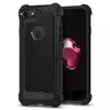 Чехол бампер для iPhone SE 2020 Spigen Rugged Armor Extra Black (Черный)