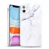 Чехол бампер для iPhone 11 ESR Marble Slim Soft White Sierra (Белая Сьерра)