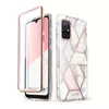 Чехол бампер для Samsung Galaxy A51 i-Blason Cosmo Marble Pink (Розовый Мрамор)