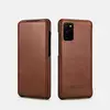 Чехол книжка для Samsung Galaxy S20 i-carer Vintage Curved Brown (Коричневый) Чехол книжка для Samsung Galaxy S20 i-carer Vintage Curved Brown (Коричневый)