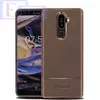 Чехол бампер для Nokia 7 Plus idools Leather Fit Brown (Коричневый) Чехол бампер для Nokia 7 Plus idools Leather Fit Brown (Коричневый)