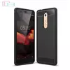 Чехол бампер для Nokia 5.1 iPaky Carbon Fiber Black (Черный)