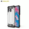 Чехол бампер для Samsung Galaxy M30 Rugged Hybrid Tough Armor Silver (Серебристый) Чехол бампер для Samsung Galaxy M30 Rugged Hybrid Tough Armor Silver (Серебристый)