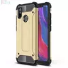 Чехол бампер для Xiaomi Redmi Note 6 Pro Rugged Hybrid Tough Armor Gold (Золотой)