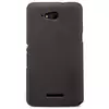 Чехол бампер для Sony XperiA E4G Nillkin Super Frosted Shield Brown (Коричневый)