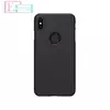 Чехол бампер для iPhone Xs Max Nillkin Super Frosted Shield Black (Черный)