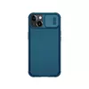Чехол бампер для Apple iPhone 13 Nillkin CamShield Pro Blue (Синий) Чехол бампер для Apple iPhone 13 Nillkin CamShield Pro Blue (Синий)