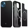 Чехол бампер для iPhone 13 Mini Spigen Mag Armor MagSafe Compatible Matte Black (Матовый Черный) ACS03680