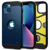 Чехол бампер для iPhone 13 Mini Spigen Tough Armor Navy Blue (Темно Синий) ACS03333