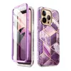 Чехол бампер для iPhone 13 Pro i-Blason Cosmo Marble Purple (Мрамор Фиолетовый) 843439114203