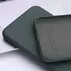 Чехол бампер для Samsung Galaxy M62 Anomaly Silicone Dark Green (Темно Зеленый)
