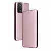 Чехол книжка для ZTE Blade V30 Anomaly Carbon Book Rose Gold (Розовое Золото)