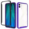 Противоударный чехол бампер для Xiaomi Redmi Note 12 Pro 5G / Poco X5 Pro Anomaly Hybrid 360 Purple / Black (Пурпурный / Черный)