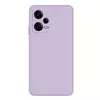Чохол бампер для Xiaomi Redmi Note 12 Pro 5G / Poco X5 Pro Anomaly Silicone (з мікрофіброю) Light Purple (Світло Пурпурний)