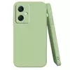 Чохол бампер для Xiaomi Redmi Note 12 Anomaly Silicone (з мікрофіброю) Light Green (Світло зелений)
