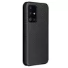 Чехол книжка для Samsung Galaxy A73 5G Anomaly Carbon Book Black (Черный)