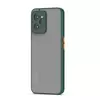 Чехол бампер для Realme C35 Anomaly Fresh Line Dark Green (Темно Зеленый)