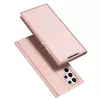 Чехол книжка для Samsung Galaxy S22 Ultra Dux Ducis Skin Pro Rose Gold (Розовое Золото) Чехол книжка для Samsung Galaxy S22 Ultra Dux Ducis Skin Pro Rose Gold (Розовое Золото)