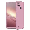 Ультратонкий чехол бампер для Realme C21Y / C25Y / C21 GKK Dual Armor Rose Gold (Розовое Золото)