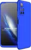 Ультратонкий чехол бампер для Xiaomi Poco M4 Pro GKK Dual Armor Blue (Синий) Ультратонкий чехол бампер для Xiaomi Poco M4 Pro GKK Dual Armor Blue (Синий)