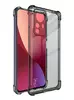 Противоударный чехол бампер для Xiaomi 12 Pro / 12S Pro Imak Shock Black / Transparent (Черный / Прозрачный)