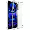 Противоударный чехол бампер для Xiaomi Redmi Note 12 Pro 5G Imak Shock Transparent (Прозрачный) 