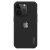 Противоударный чехол бампер Nillkin Super Frosted Shield Pro (с вырезом под бренд) для iPhone 14 Pro Max Black (Черный)