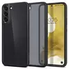 Противоударный чехол бампер Spigen Ultra Hybrid для Samsung Galaxy S22 Plus Frost Black (Морозный Черный) ACS03956