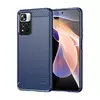 Противоударный чехол бампер для Xiaomi Poco M4 Pro iPaky Carbon Fiber Blue (Синий)