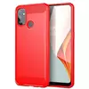 Протиударний чохол бампер для Infinix Hot 12 Pro iPaky Carbon Fiber Red (Червоний) Протиударний чохол бампер для Infinix Hot 12 Pro iPaky Carbon Fiber Red (Червоний)