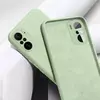 Чохол бампер для Xiaomi Mi 11i / Poco F3 / Redmi K40 / Redmi K40 Pro Anomaly Silicone (з мікрофіброю) Light Green (Світло зелений)