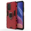 Чохол бампер для Xiaomi Mi 11i / Poco F3 / Redmi K40 / Redmi K40 Pro Anomaly Defender S (з кільцем-тримачем) Red (Червоний)