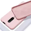 Чехол бампер для OnePlus 7 Pro Anomaly Silicone (с микрофиброй) Sand Pink (Песочный Розовый)