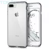 Противоударный чехол бампер Spigen Neo Hybrid Crystal 2 для iPhone 7 Plus / iPhone 8 Plus Gunmetal (Оружейный Метал)