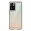 Чехол бампер для Xiaomi Poco M4 Pro 5G / Redmi Note 11S 5G Anomaly Frame Transparent Gray (Прозрачный Серый)