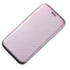 Чехол книжка для Huawei Honor X7a Anomaly Carbon Book Rose Gold (Розовое Золото) 